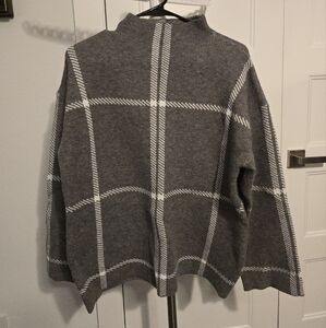 SHEIN Charcoal Knit Sweater